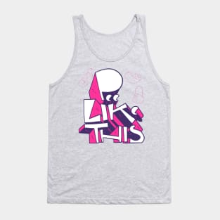 Pee Like This Campaign Logo Tank Top